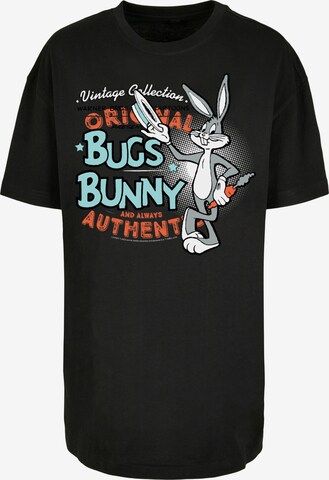 F4NT4STIC Shirt 'Vintage Bugs Bunny' in Black: front