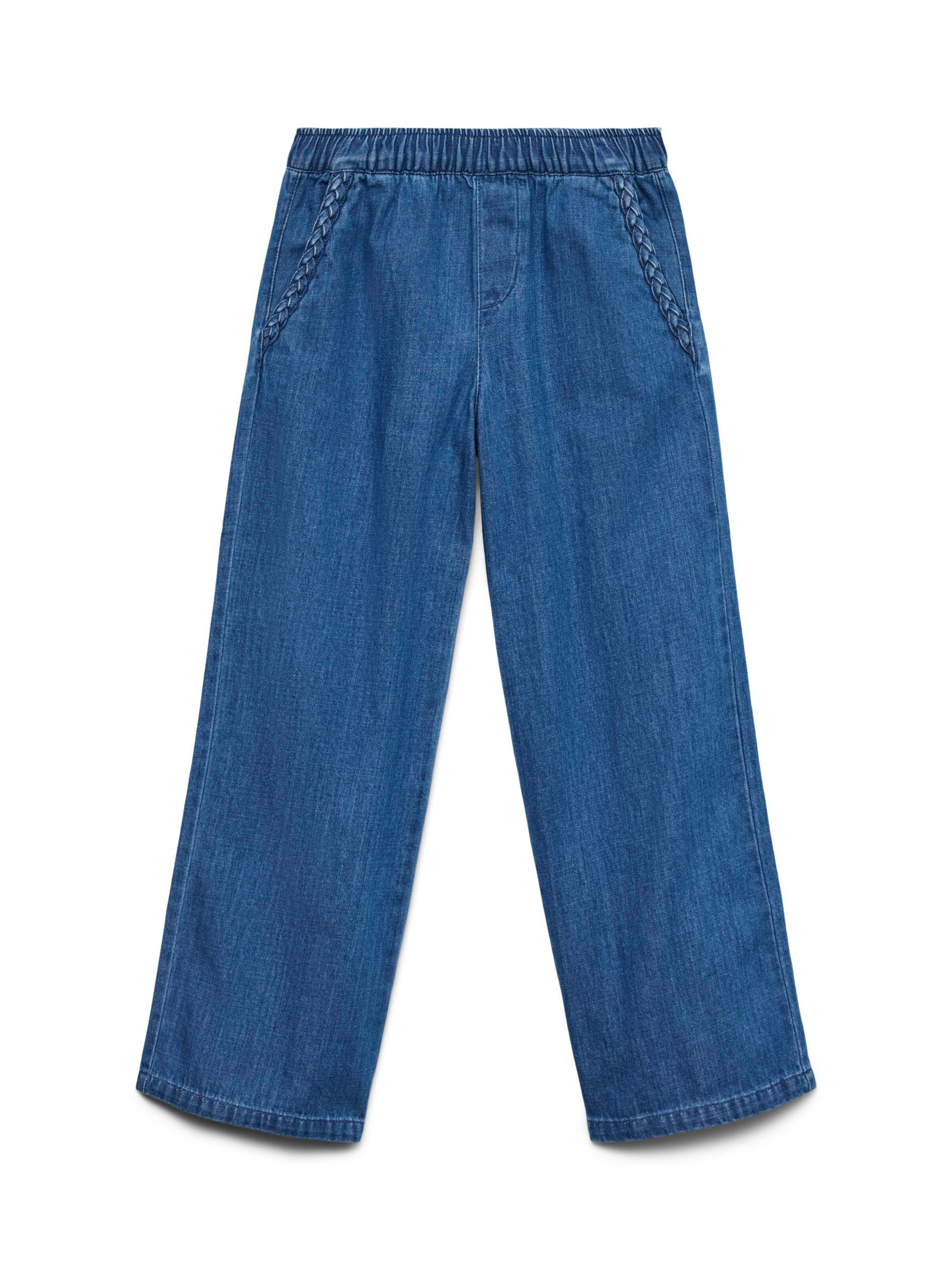 Regular Pantalon Vero Moda Girl en bleu : devant