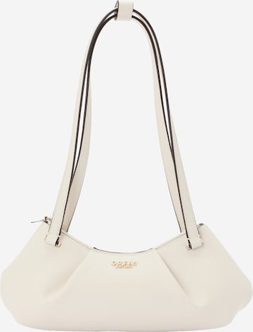 Borsa a spalla 'Amorette' di GUESS in bianco: frontale