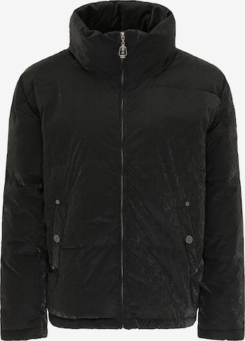 DreiMaster Vintage Winter Jacket in Black: front