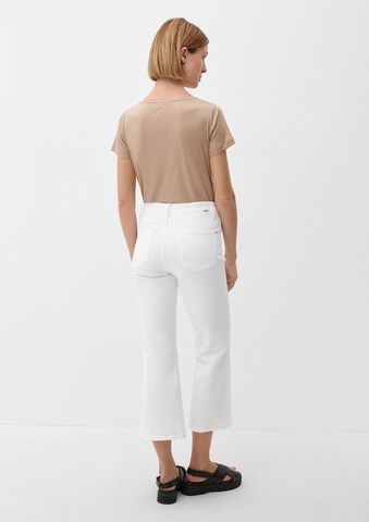 s.Oliver BLACK LABEL Flared Jeans in White