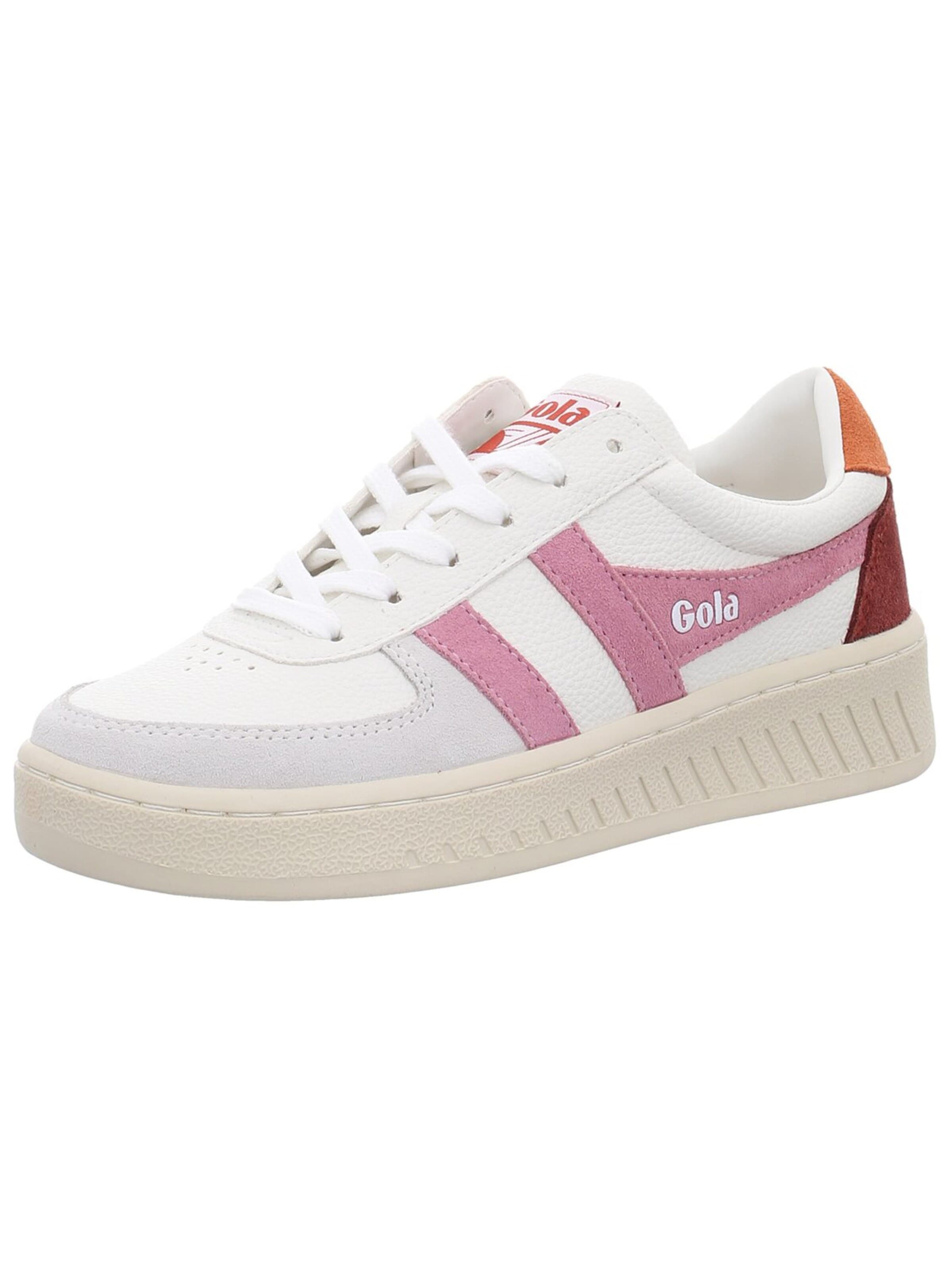 Gola Platform trainers in White: front