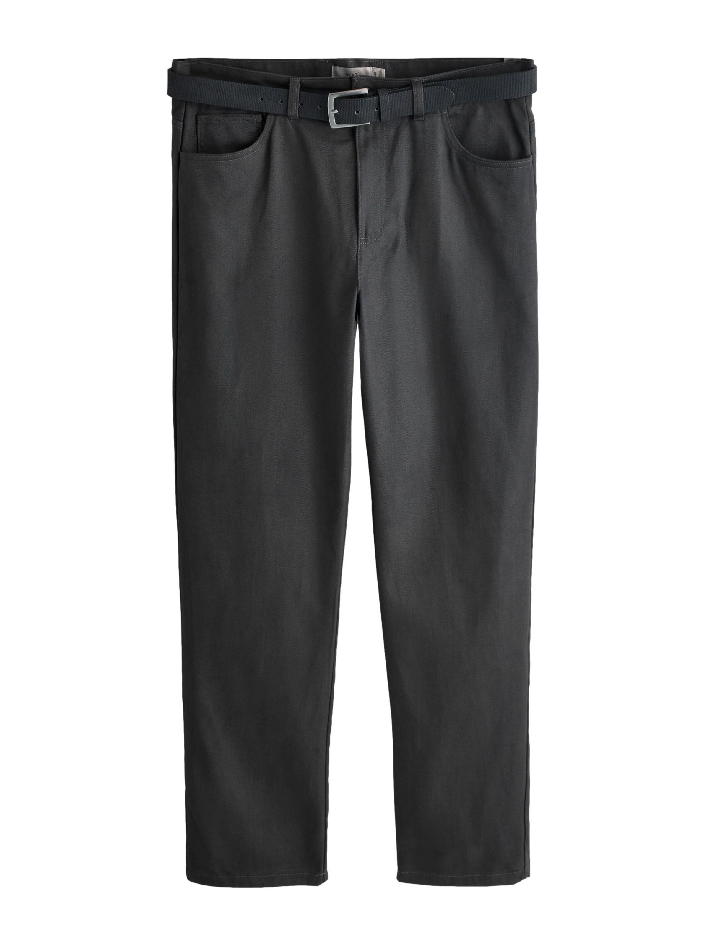 Next Regular Trousers in Grey: front