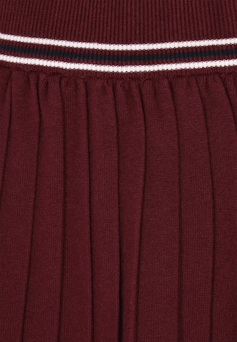 DreiMaster Maritim - Falda en rojo