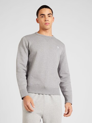 Sweat-shirt Polo Ralph Lauren en gris : devant