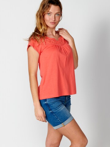 KOROSHI Shirt in Orange