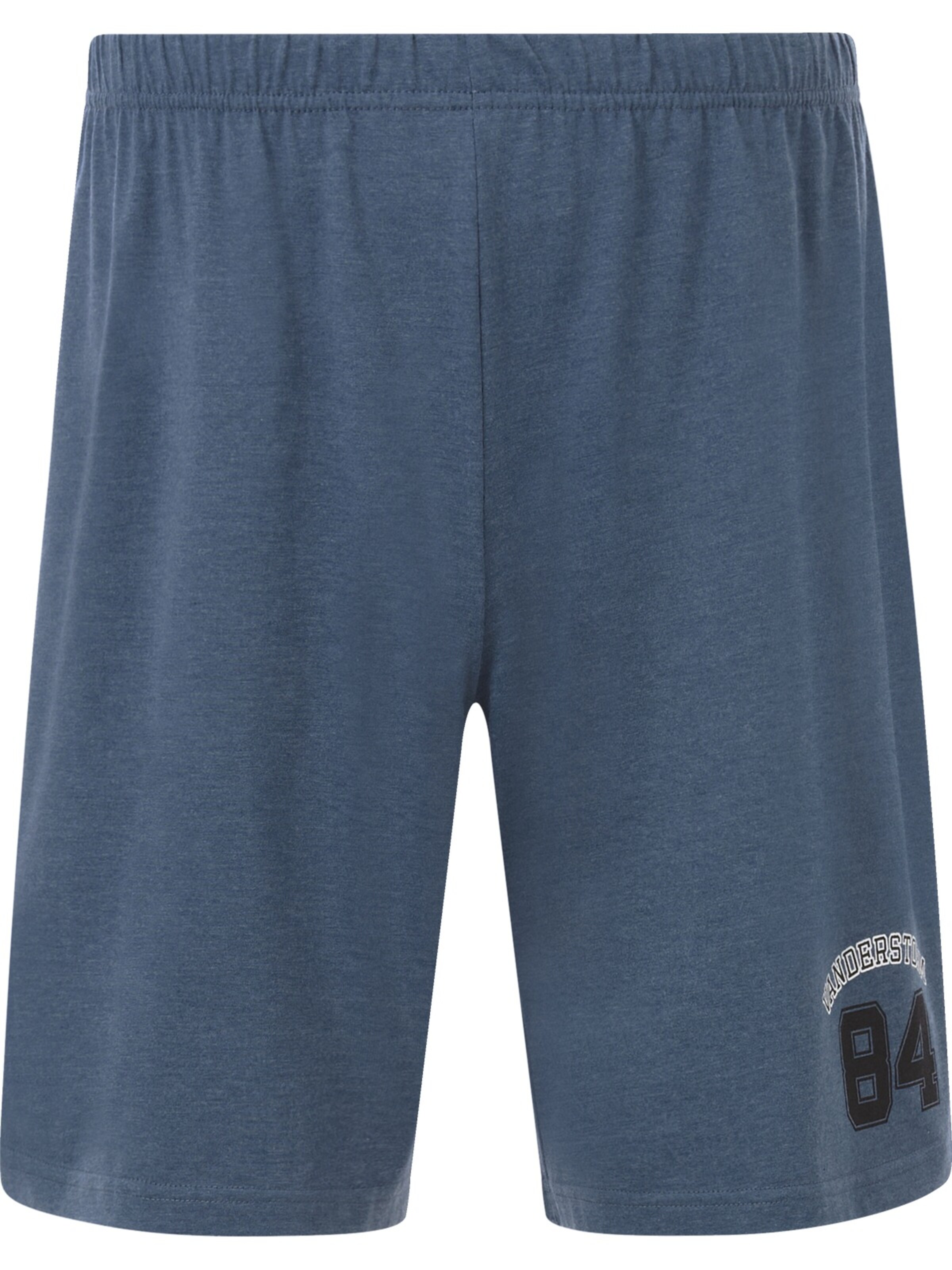 Jan Vanderstorm Pyjama 'Landogar' in Blau