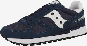 Sneaker bassa 'Shadow Original' di saucony in blu: frontale