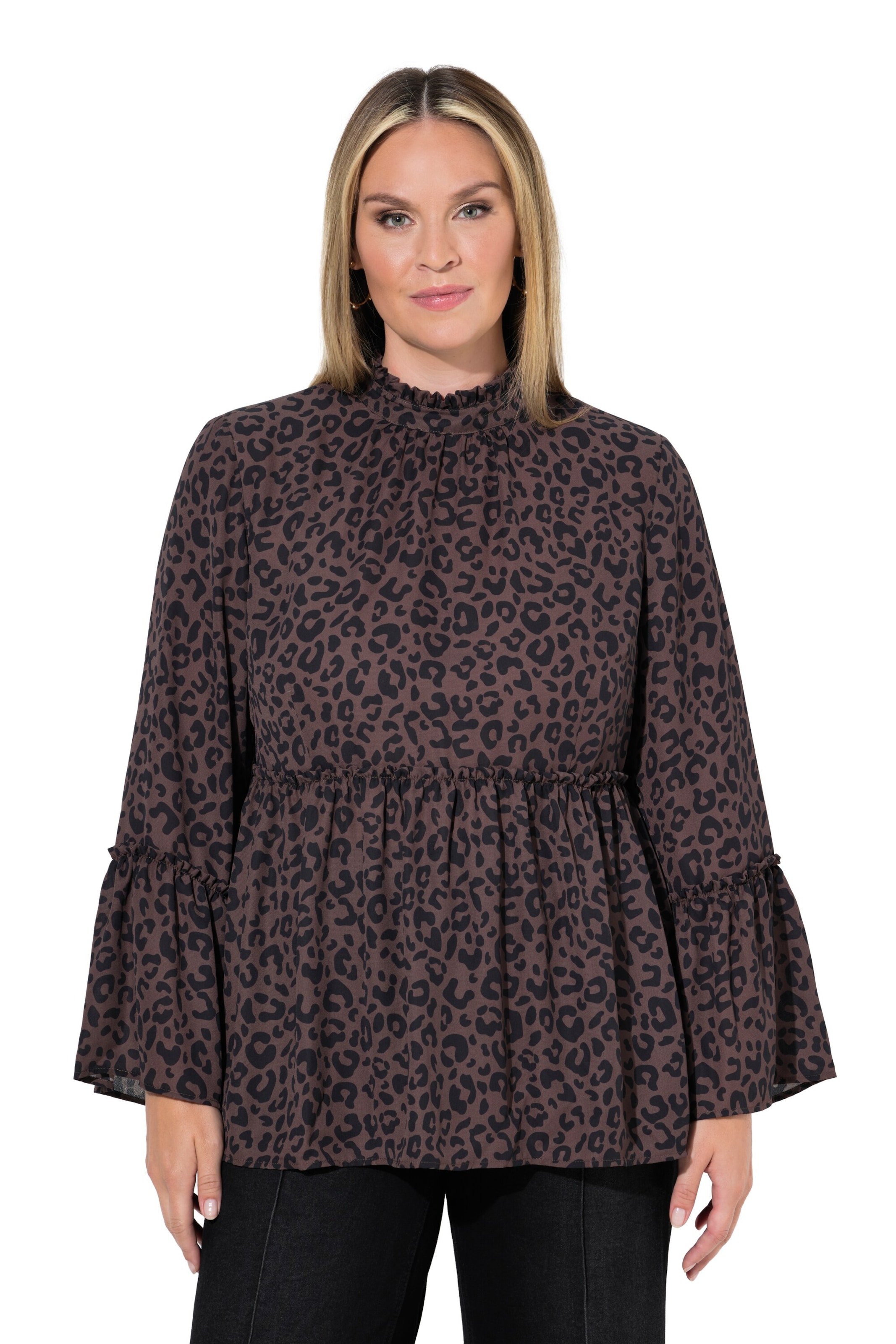 MIAMODA Bluse in Schwarz: Vorderseite