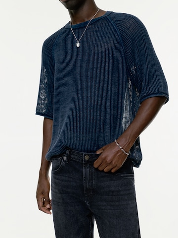 Pull&Bear Slimfit Jeans in Blau
