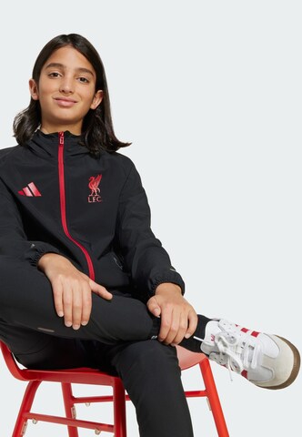 ADIDAS PERFORMANCE Sports jacket 'Liverpool FC Tiro 25 Competition' in Black