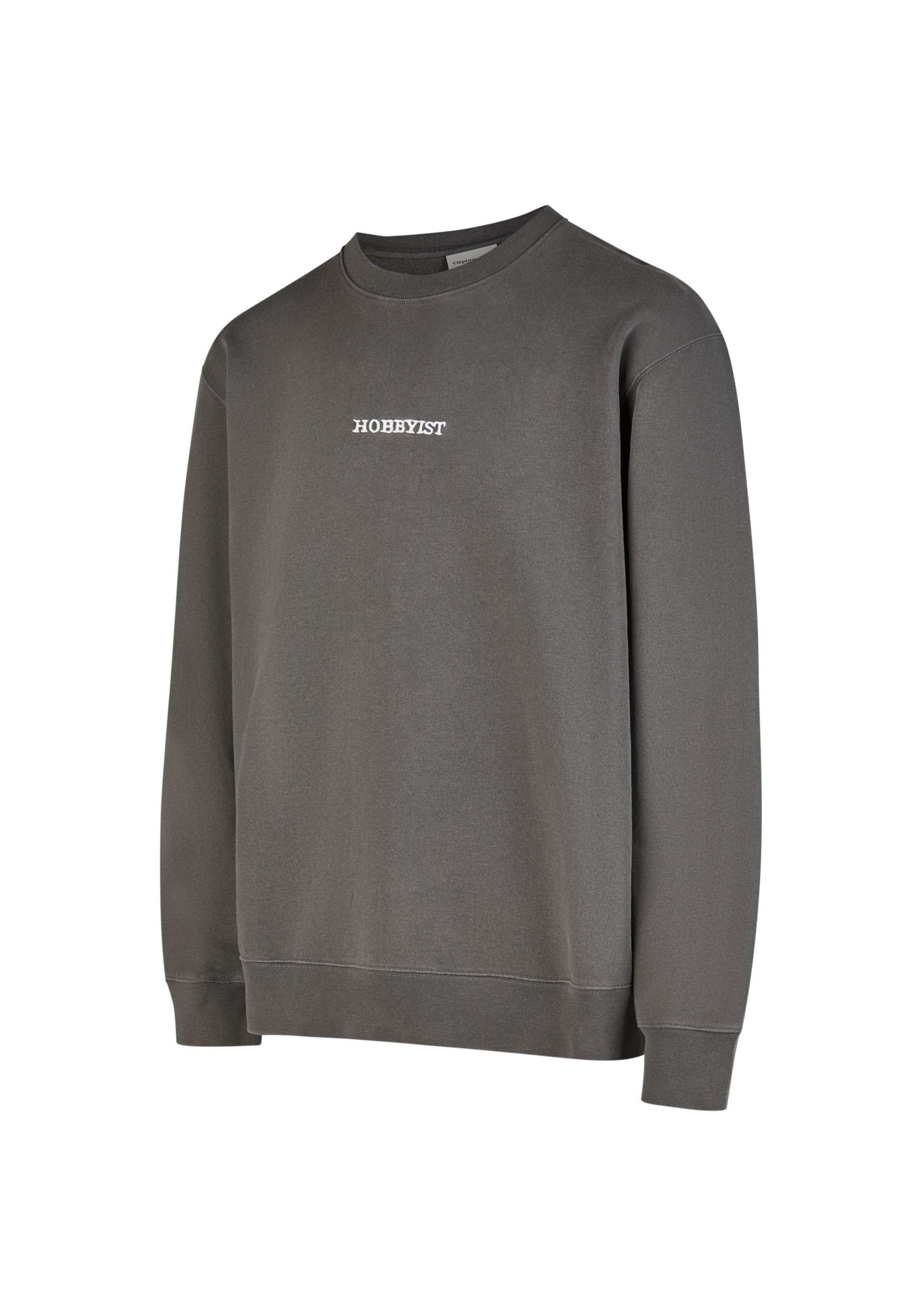 Cleptomanicx Sweatshirt 'Hobby' in Grey