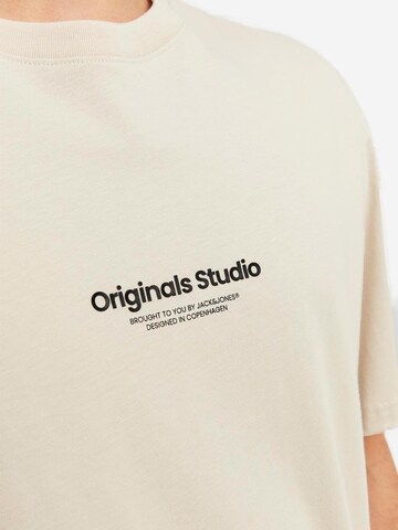 JACK & JONES Shirt 'Jorvesterbro' in Bruin