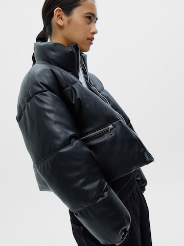 Pull&Bear Between-Season Jacket in Black