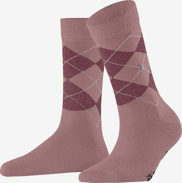 BURLINGTON Socken 'Marylebone Glitter' in Pink: Vorderseite