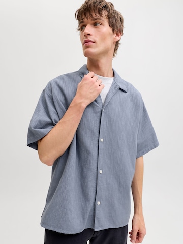 JACK & JONES Comfort Fit Hemd in Blau