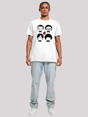 F4NT4STIC Shirt 'Theory Doctors And Mr' in White