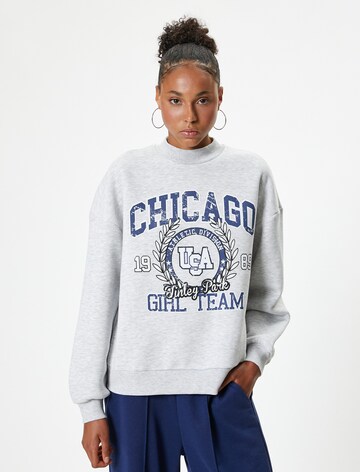 Koton Sweatshirt in Grey: front