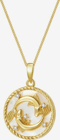 Hey Happiness Kette 'Pisces' in Gold: Vorderseite