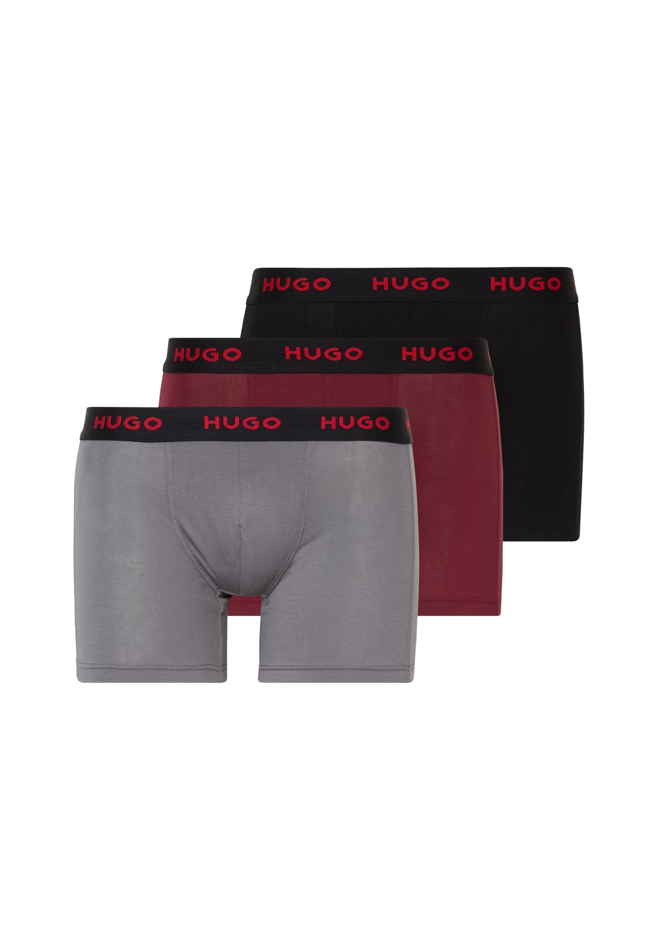 HUGO Boxer shorts in Grey: front