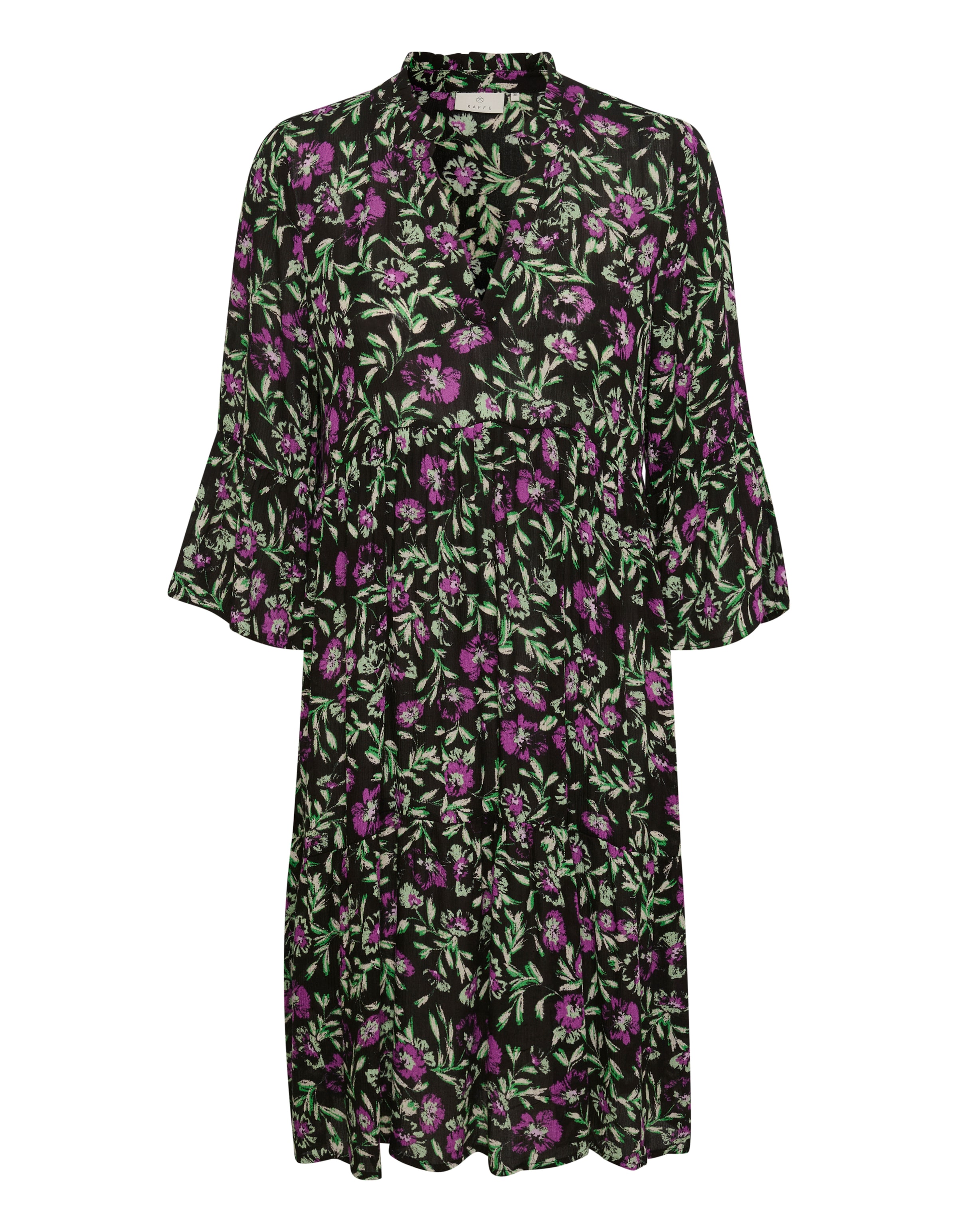 melns Kaffe Kleita 'Isolde': no priekšpuses