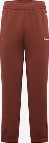 Champion Authentic Athletic Apparel Pants in Brown: front