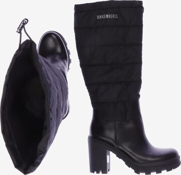 BIKKEMBERGS Dress Boots in 40 in Black: front