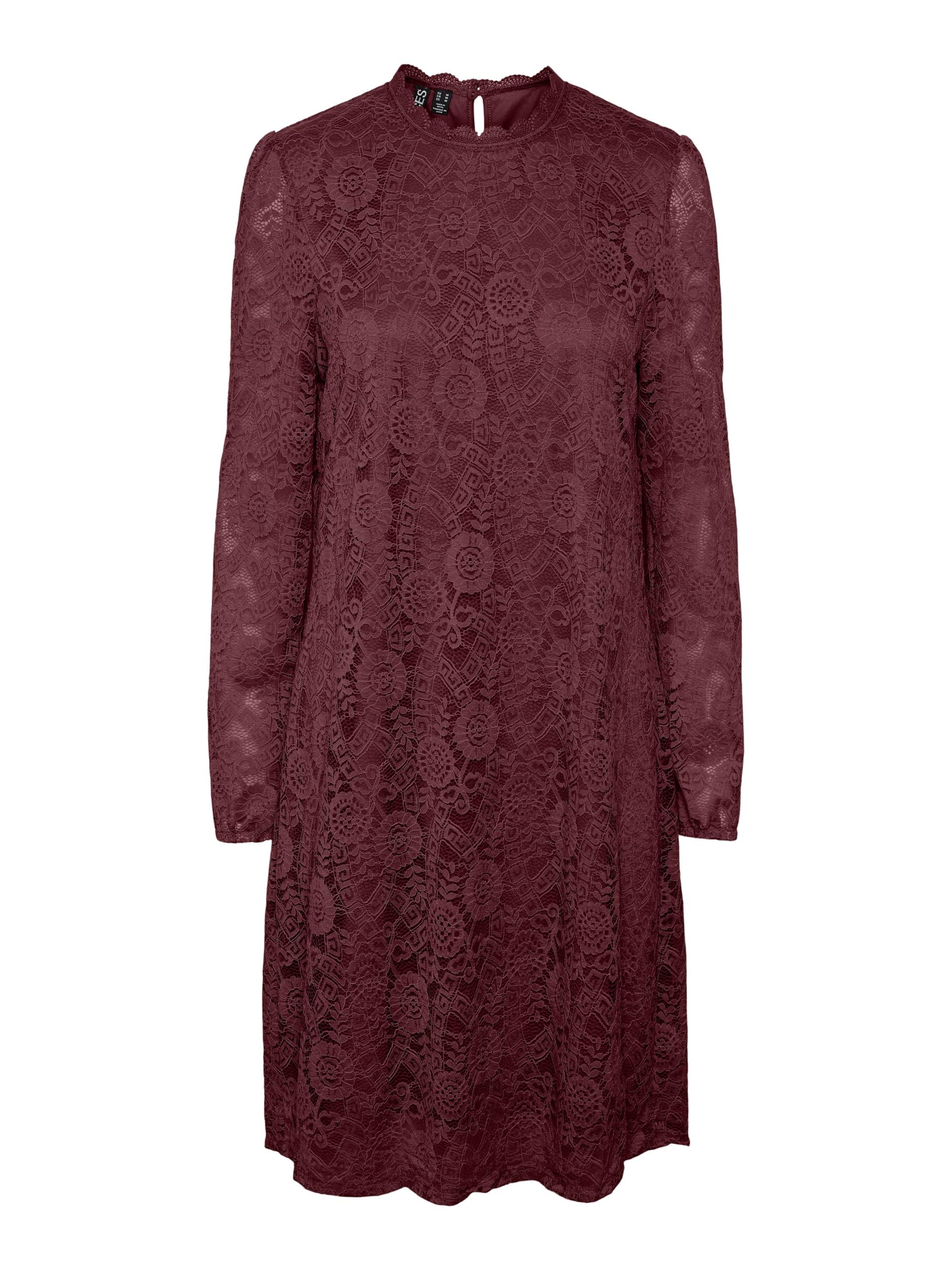 PIECES Kleit, värv punane: eest vaates