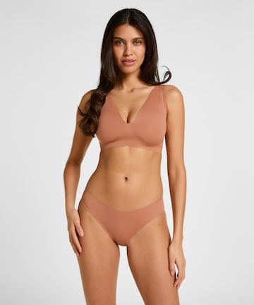 Hunkemöller Slip in Bruin: voorkant