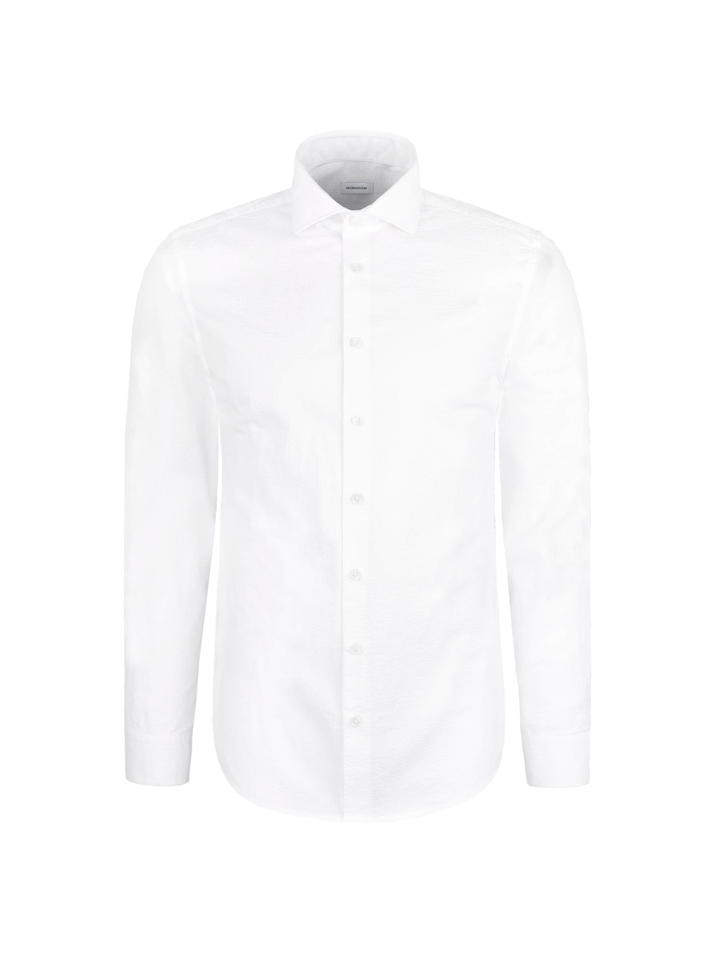 SEIDENSTICKER Button Up Shirt in White, Item view