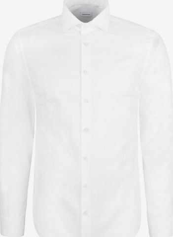 SEIDENSTICKER Hemd in Weiß: Vorderseite