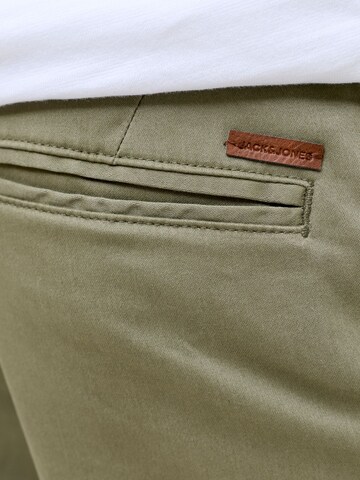 Coupe slim Pantalon Jack & Jones Junior en vert