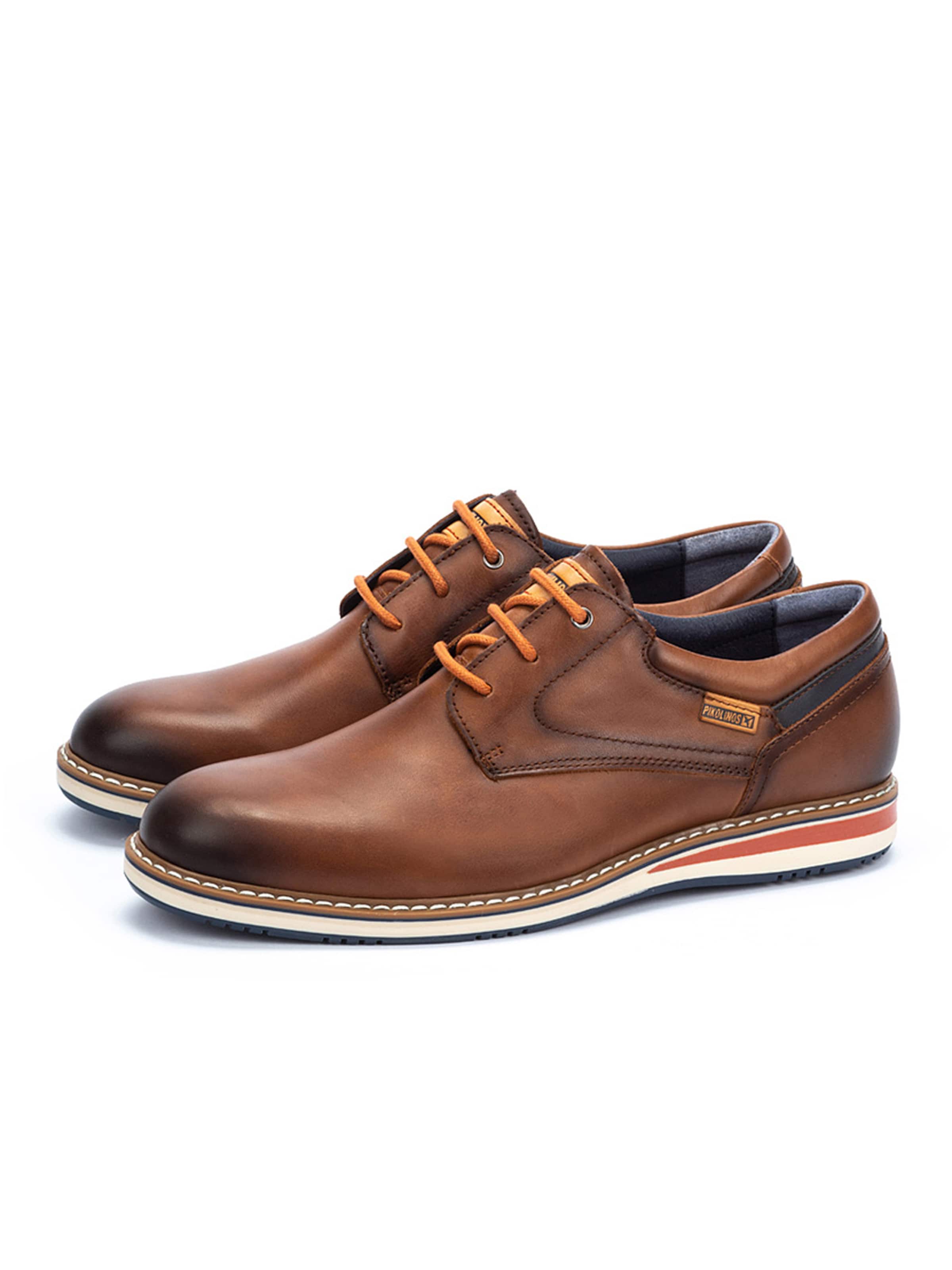 PIKOLINOS Lace-up shoe 'AVILA' in Brown