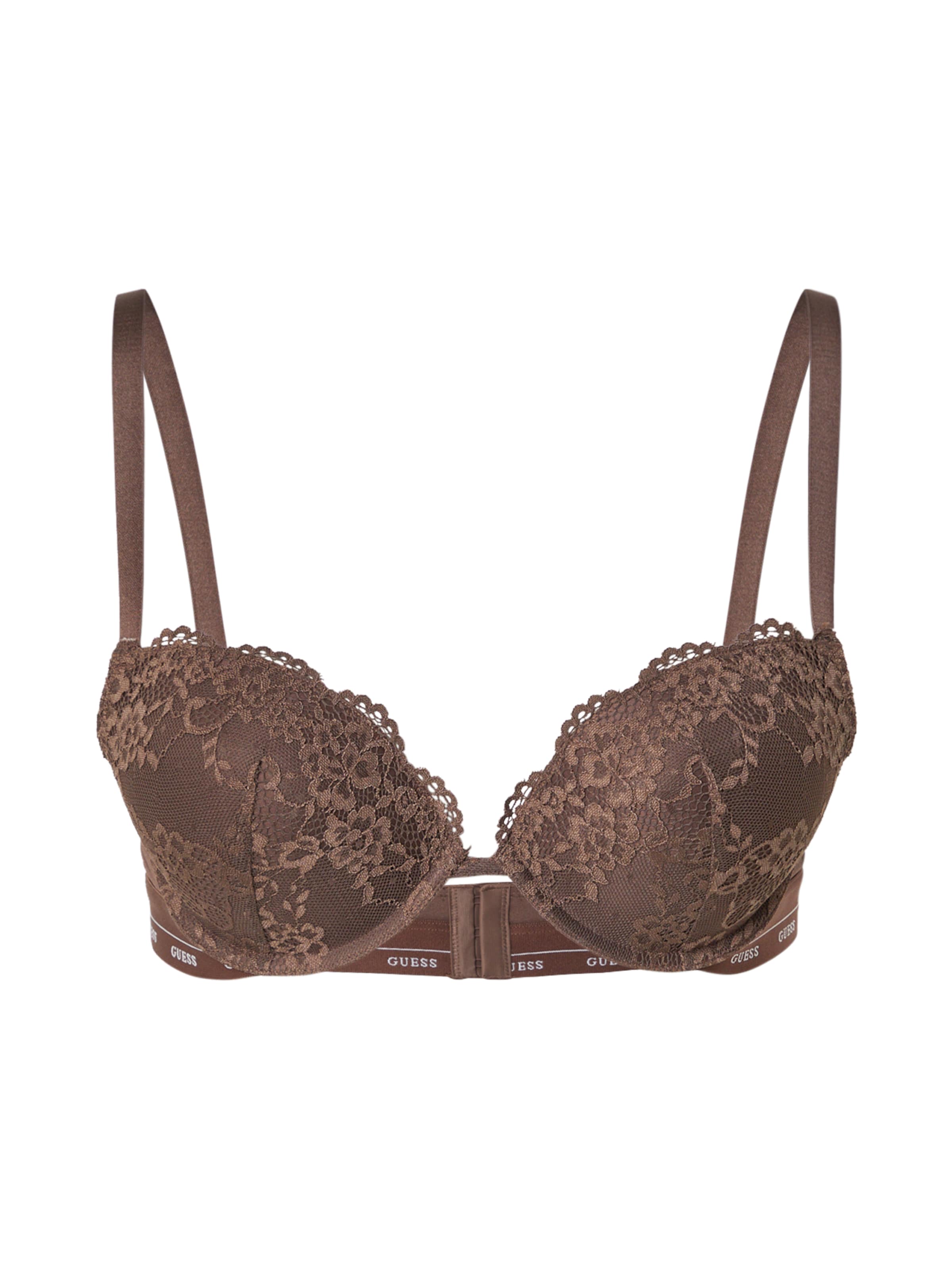 Push-up Soutien-gorge 'JANE' GUESS en marron : devant