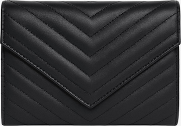 Pochette 'Valey' Sellenes en noir : devant