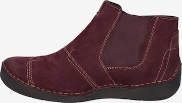 JOSEF SEIBEL Ankle Boots 'Fergey 55' in Red: front