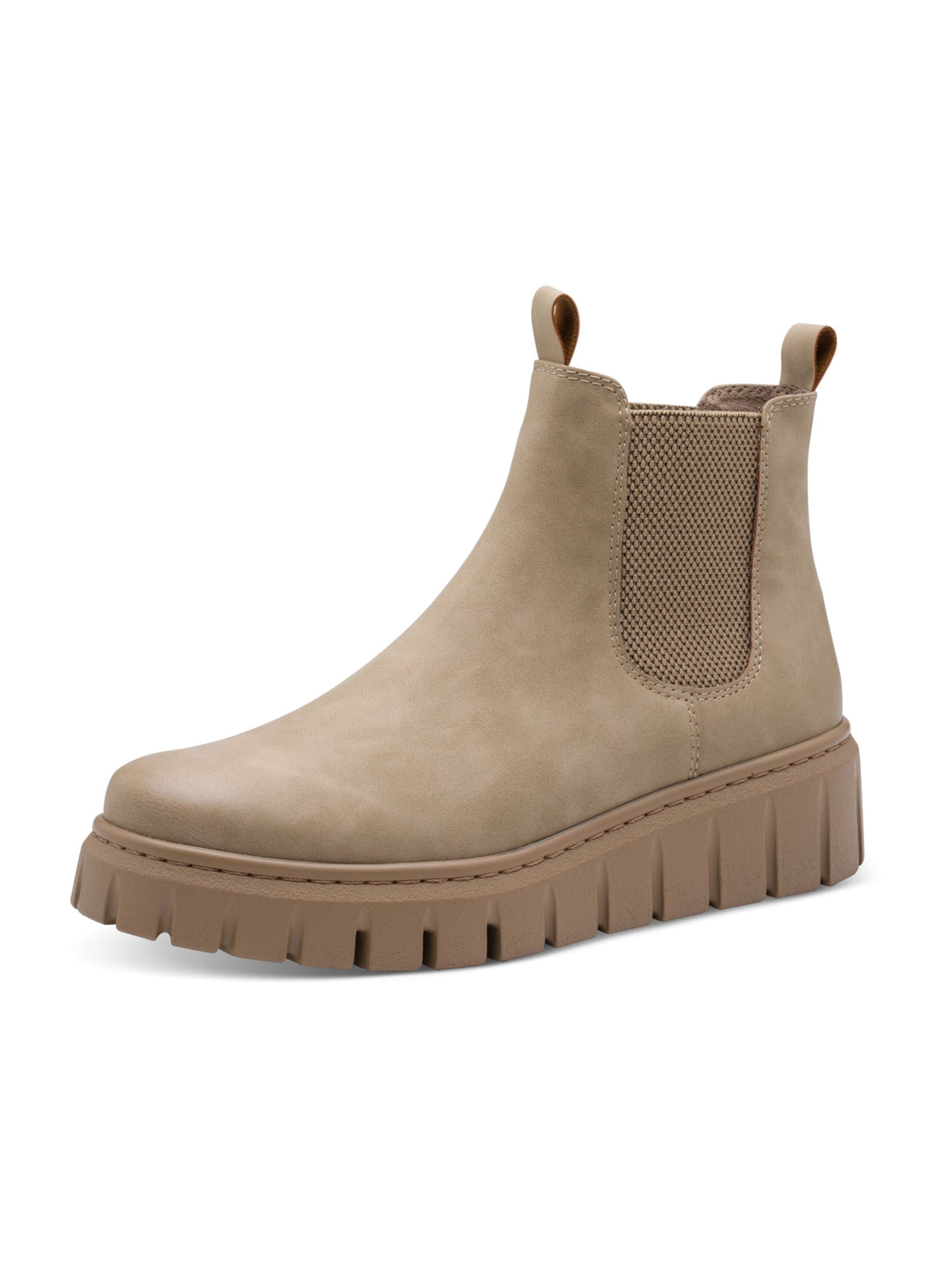 MARCO TOZZI Chelsea Boots in Grey: front