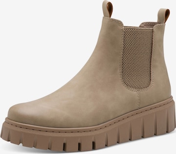 MARCO TOZZI - Botas Chelsea en gris: frente