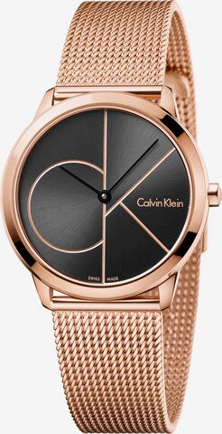 Calvin Klein Analoog horloge 'K3M22621' in Zwart: voorkant