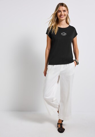 STREET ONE Shirt in Black