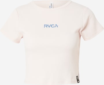 RVCA T-shirt 'PARADISE' i rosa: framsida