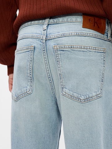 Calvin Klein Jeans Wide Leg Jeans in Blau