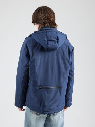 La Martina - Chaqueta de invierno en azul: atrás