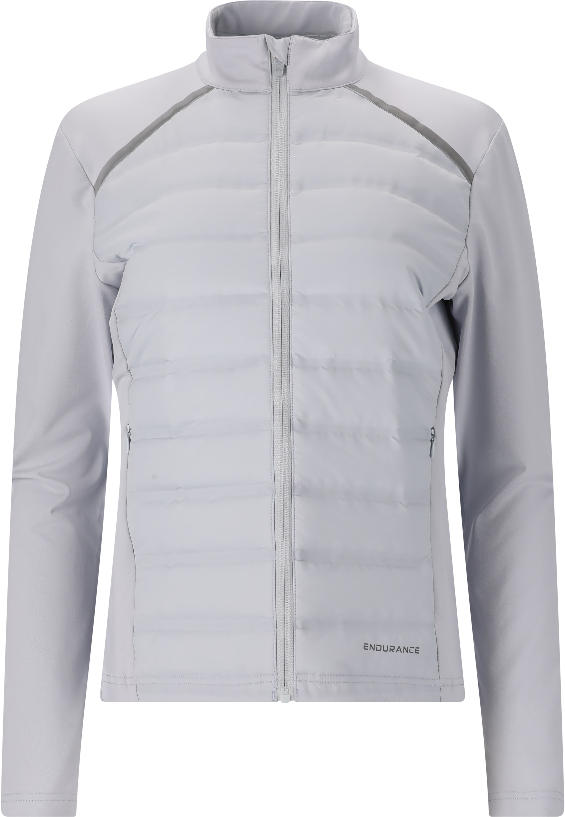 ENDURANCE Sportjacke 'Reitta' in Grau: Vorderseite