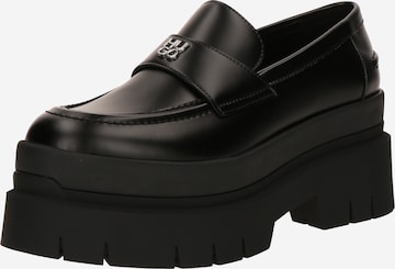 juoda HUGO Loaferai 'Kris': priekis