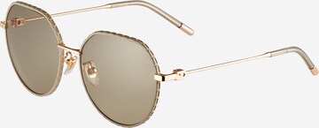 Lunettes de soleil 'WD00058' FURLA en or : devant