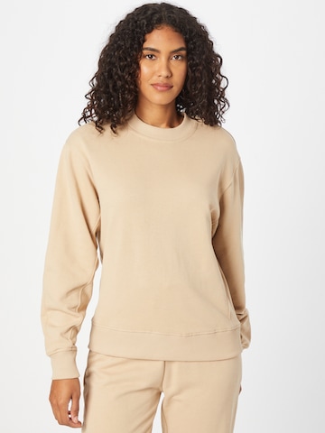 ABOUT YOU Limited Sweatshirt 'Marit' in Beige: front