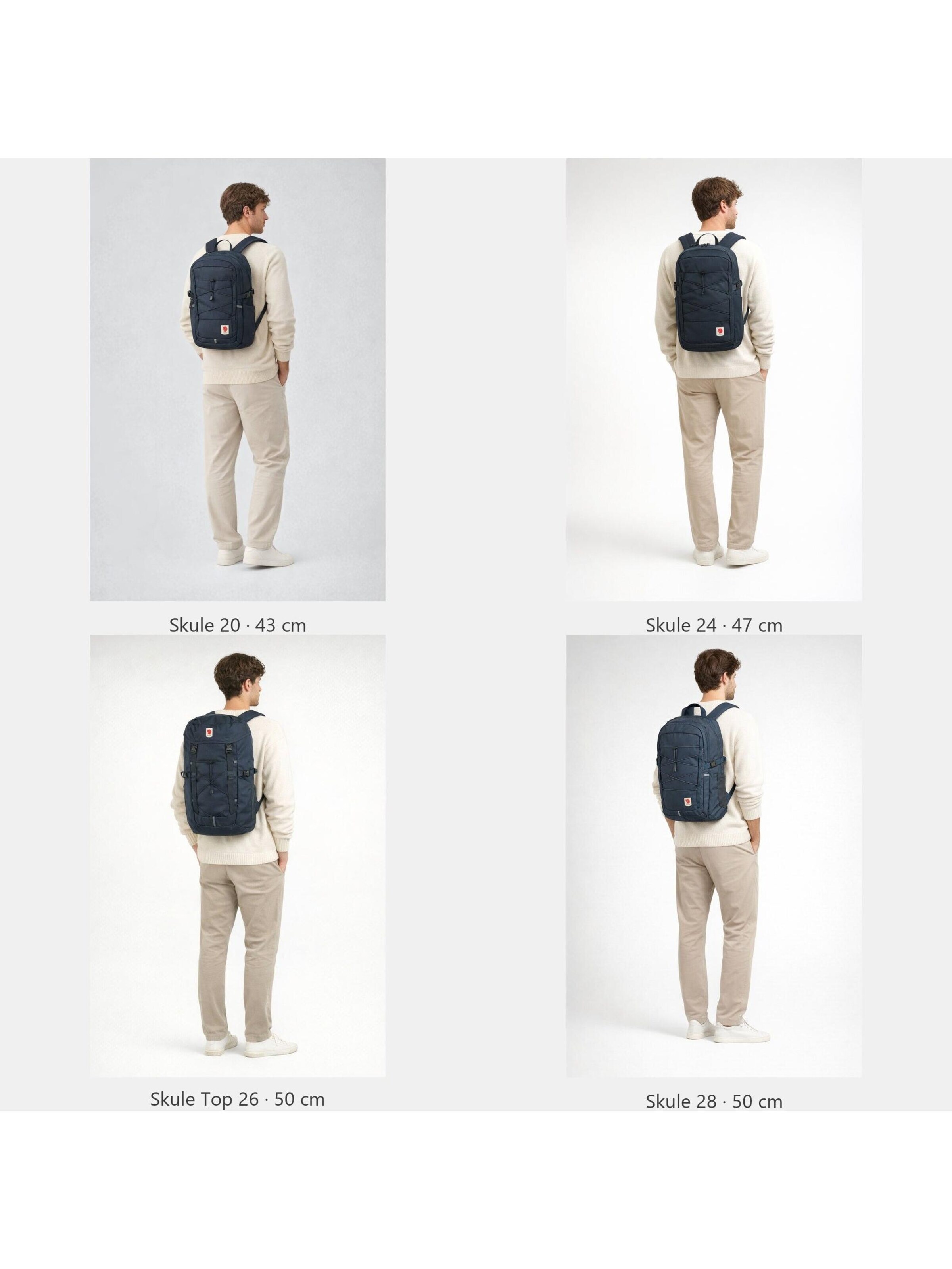 FJALLRAVEN Rucksack 'Skule'‌‌‌‌‌‌‌‌ in Schwarz