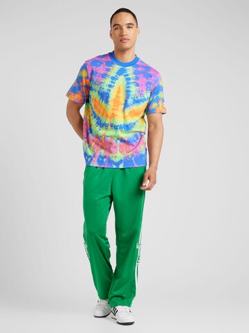 ADIDAS ORIGINALS Lużny krój Spodnie 'Adibreak' w kolorze zielony