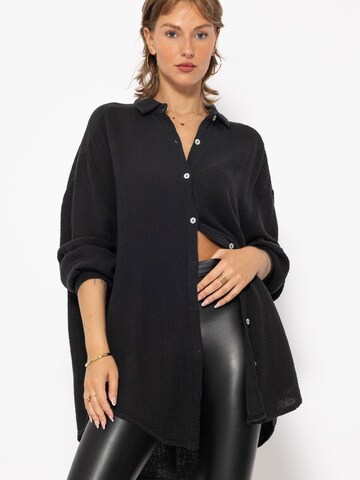 SASSYCLASSY Bluse 'lange Variante'‌ in Schwarz